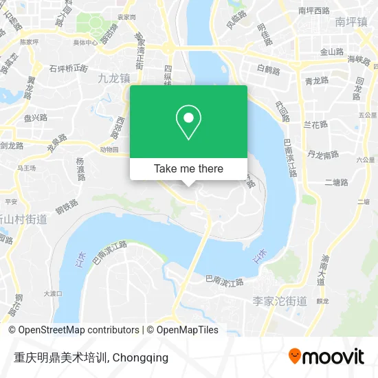重庆明鼎美术培训 map