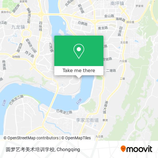 圆梦艺考美术培训学校 map