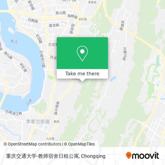 重庆交通大学-教师宿舍日租公寓 map