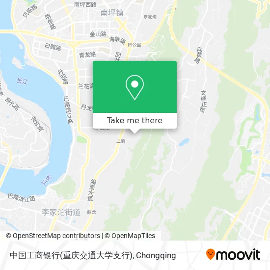 中国工商银行(重庆交通大学支行) map