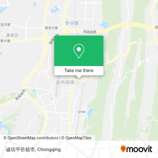 诚信平价超市 map