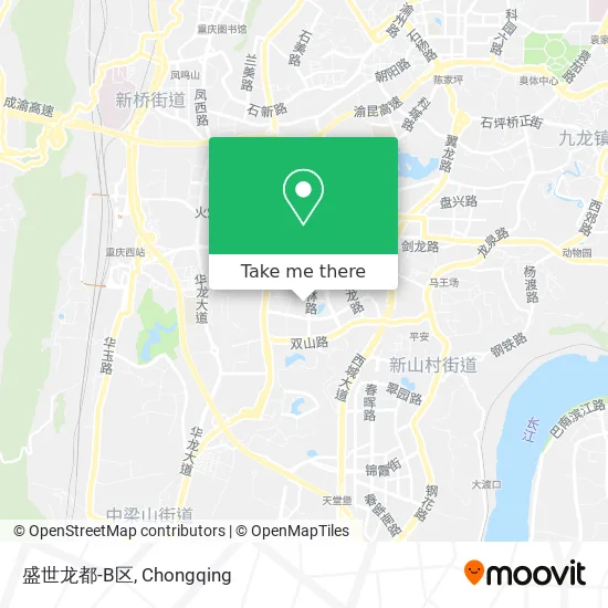 盛世龙都-B区 map