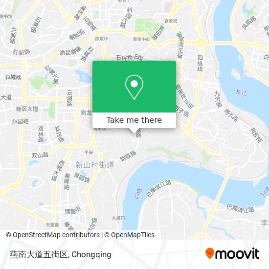 燕南大道五街区 map