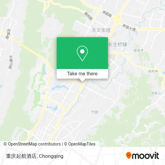 重庆起航酒店 map