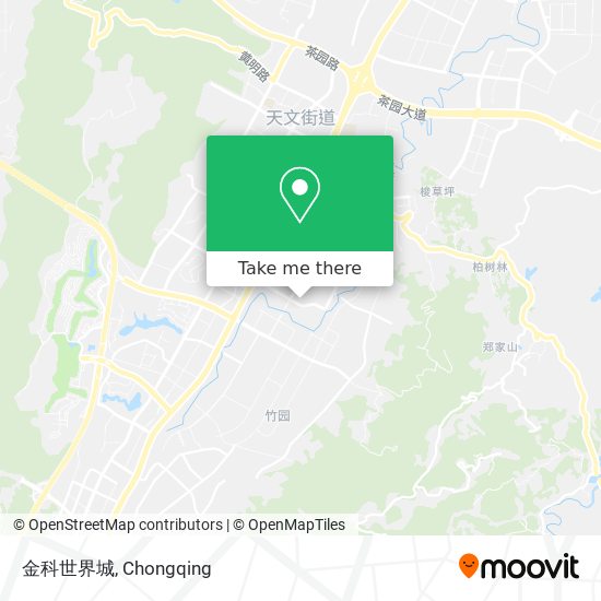 金科世界城 map