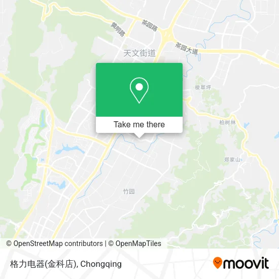 格力电器(金科店) map
