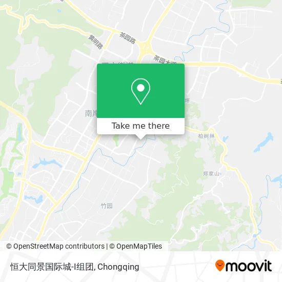 恒大同景国际城-I组团 map