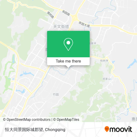 恒大同景国际城郡望 map