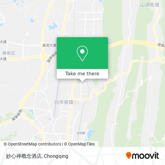 妙心禅概念酒店 map