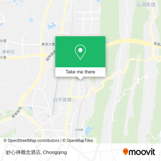 妙心禅概念酒店 map