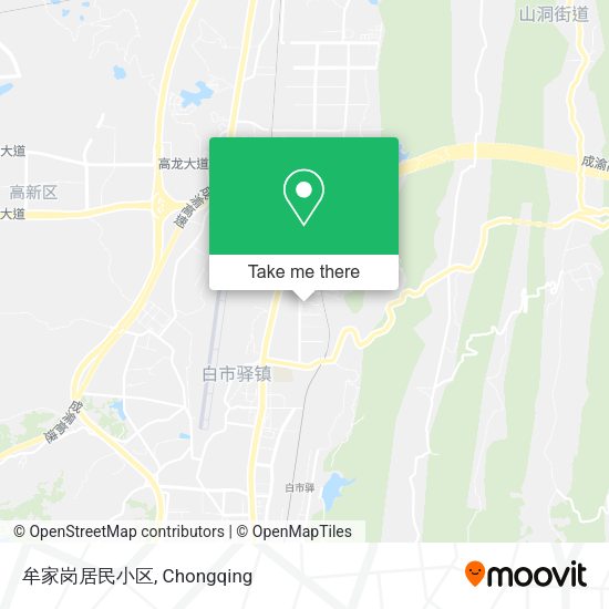 牟家岗居民小区 map