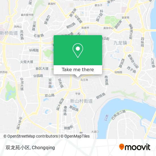 双龙苑小区 map