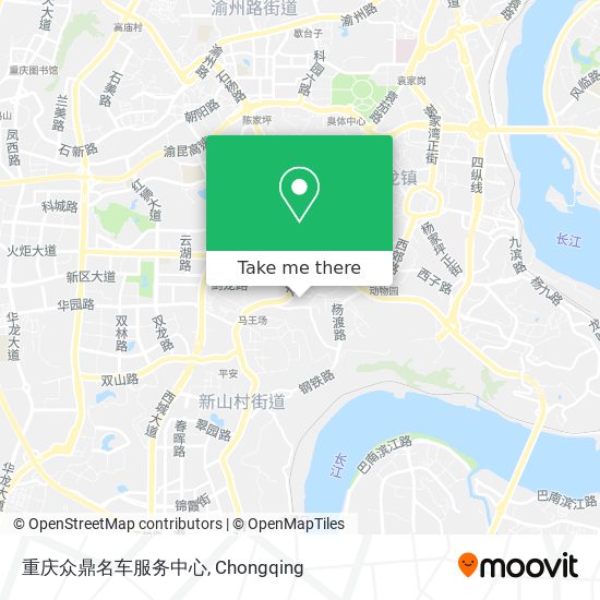 重庆众鼎名车服务中心 map