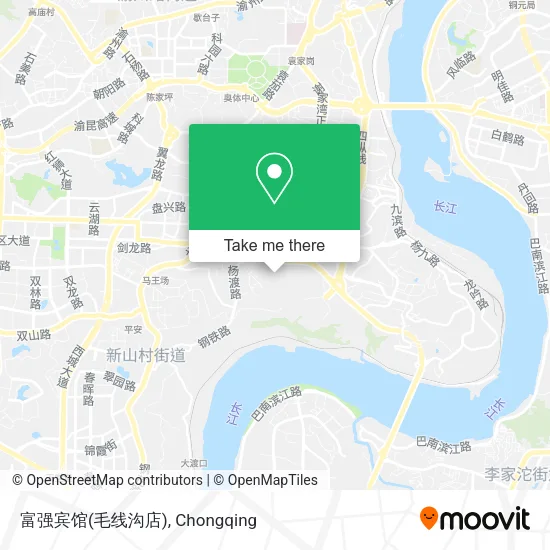 富强宾馆(毛线沟店) map