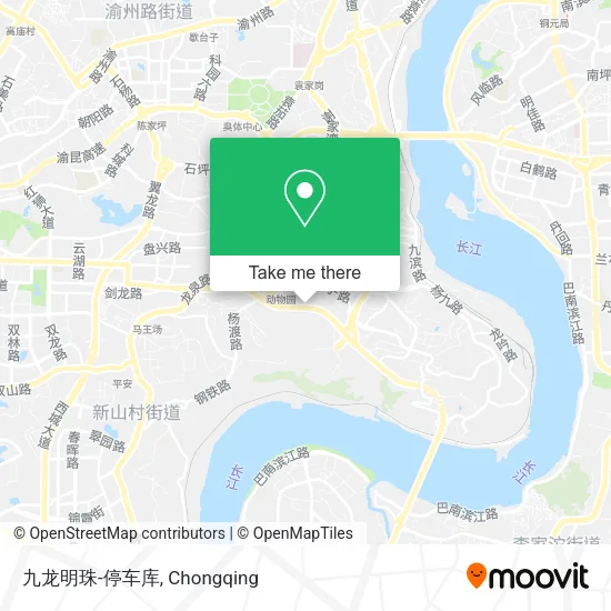 九龙明珠-停车库 map