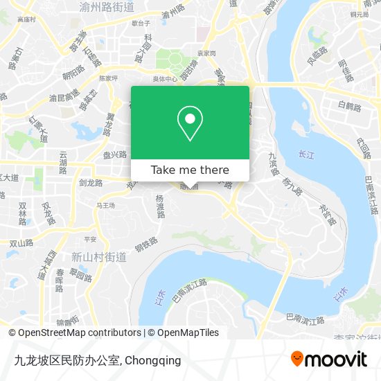 九龙坡区民防办公室 map