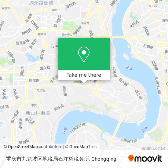 重庆市九龙坡区地税局石坪桥税务所 map