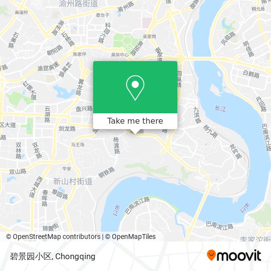 碧景园小区 map