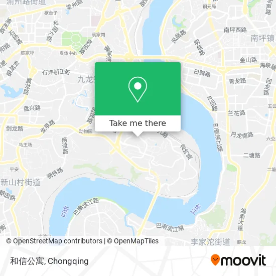 和信公寓 map