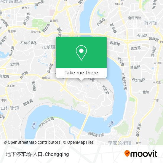 地下停车场-入口 map