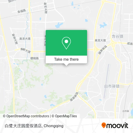 白鹭大庄园度假酒店 map