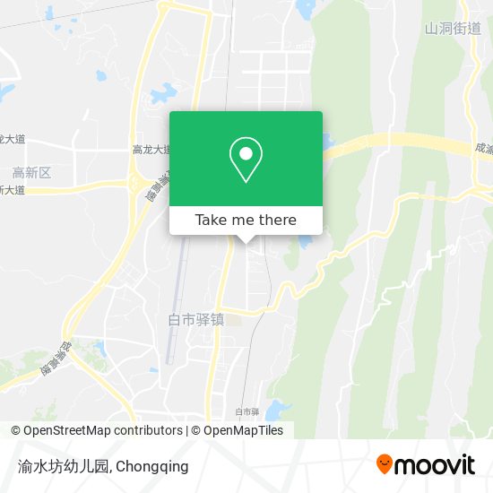 渝水坊幼儿园 map