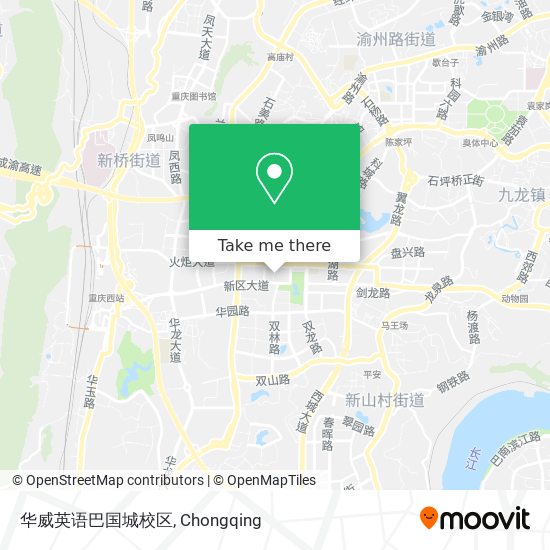华威英语巴国城校区 map