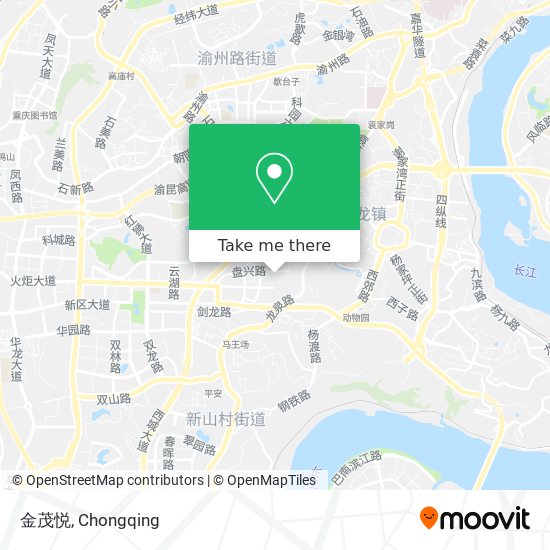金茂悦 map