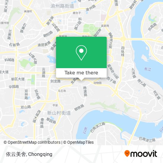 依云美舍 map
