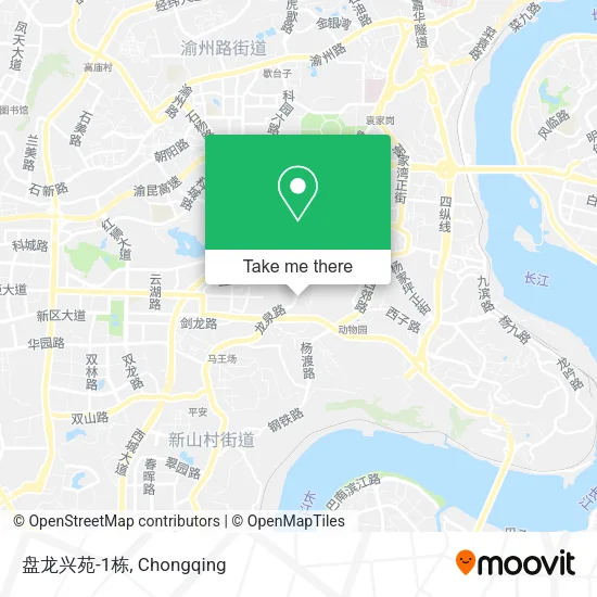 盘龙兴苑-1栋 map
