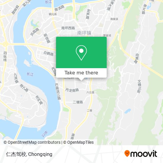 仁杰驾校 map