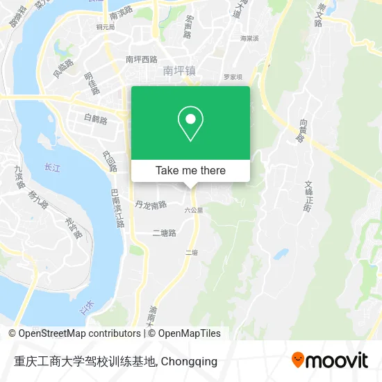 重庆工商大学驾校训练基地 map