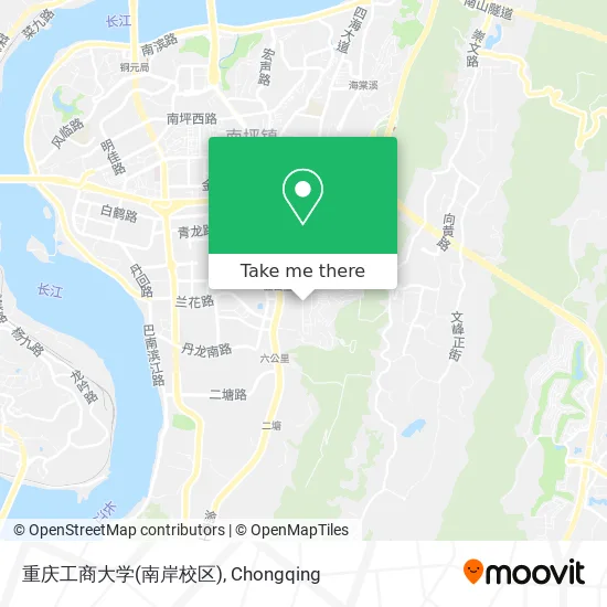 重庆工商大学(南岸校区) map