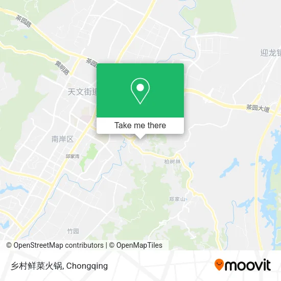 乡村鲜菜火锅 map
