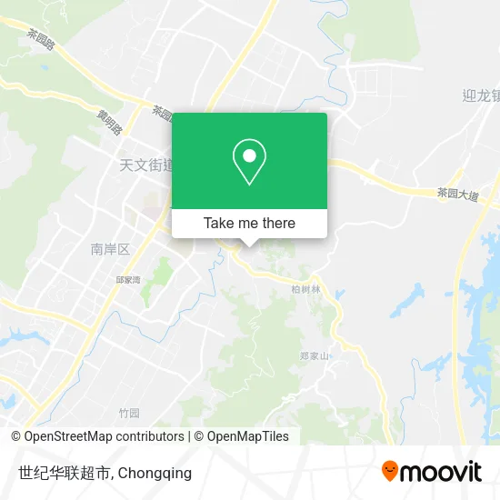 世纪华联超市 map