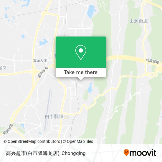 高兴超市(白市驿海龙店) map