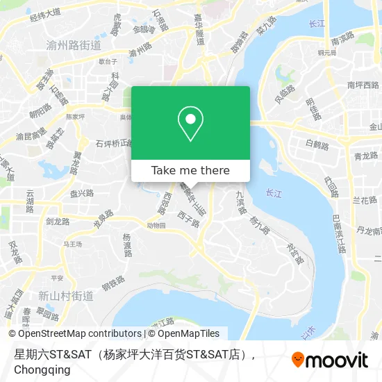 星期六ST&SAT（杨家坪大洋百货ST&SAT店） map