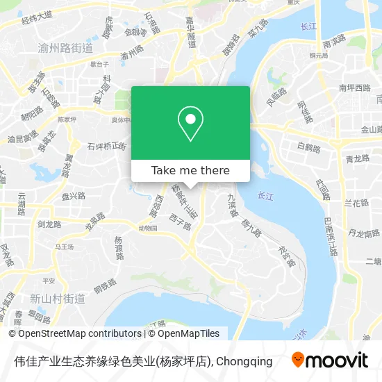 伟佳产业生态养缘绿色美业(杨家坪店) map