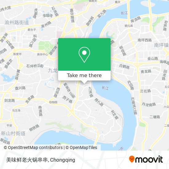 美味鲜老火锅串串 map