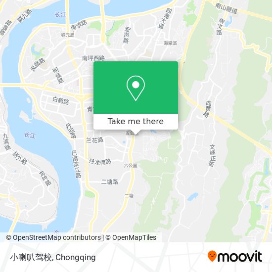 小喇叭驾校 map