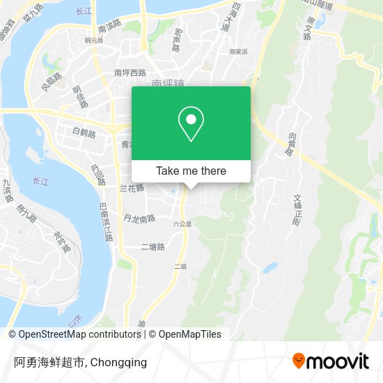 阿勇海鲜超市 map
