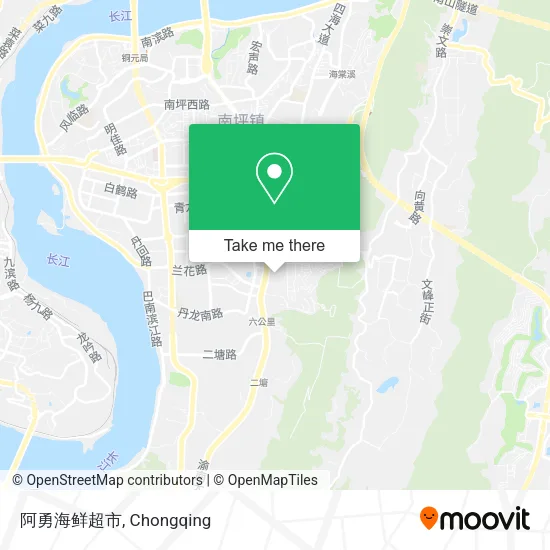 阿勇海鲜超市 map