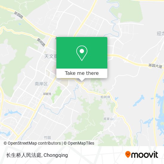 长生桥人民法庭 map