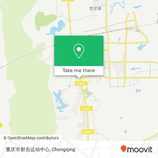重庆市射击运动中心 map