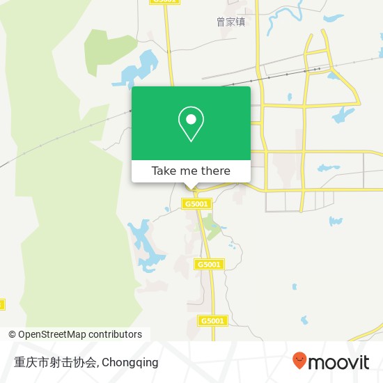 重庆市射击协会 map