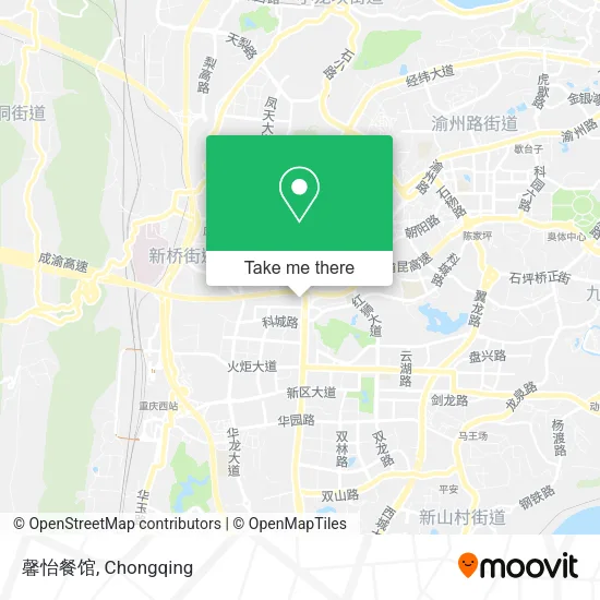 馨怡餐馆 map