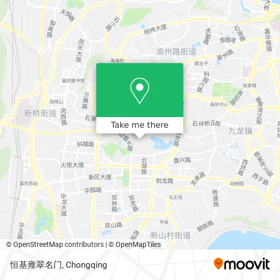 恒基雍翠名门 map