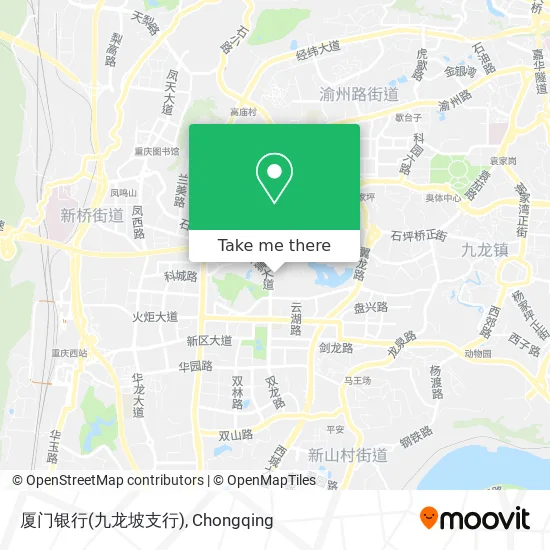 厦门银行(九龙坡支行) map