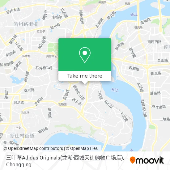 三叶草Adidas Originals(龙湖·西城天街购物广场店) map