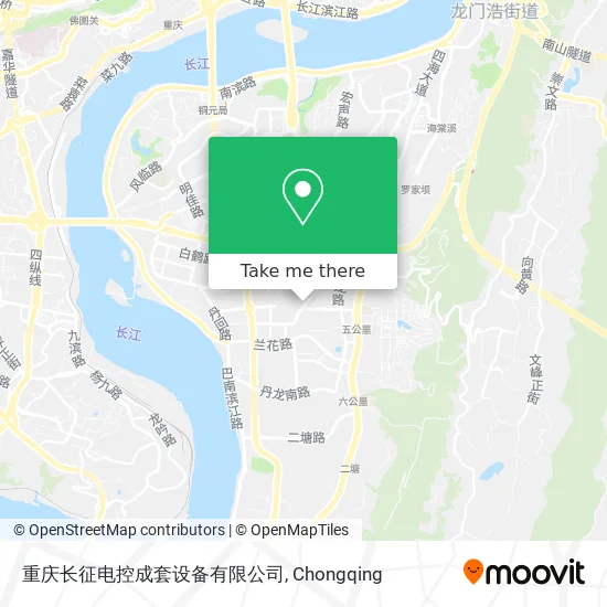 重庆长征电控成套设备有限公司 map